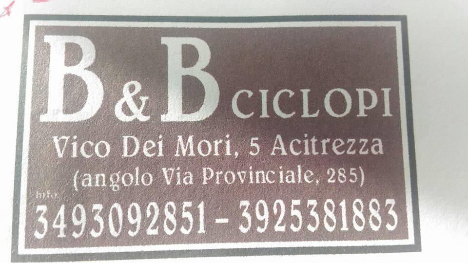B&B Ciclopi Aci Castello Exteriör bild